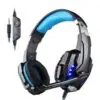 🎧 Audífonos Gamer J30 con Cable, Luces LED y Reducción de Ruido – 3.5 mm