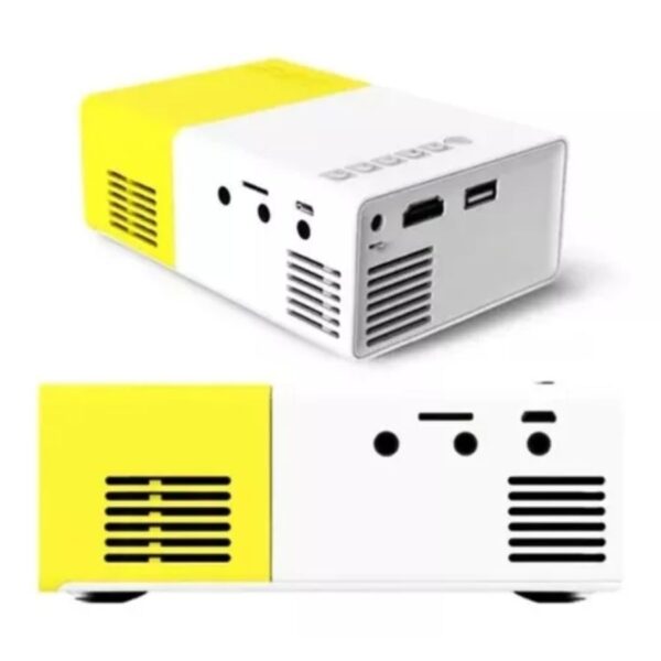 Convierte cualquier espacio en tu propio cine con el Mini Proyector LED Portátil YG300 - Imagen 3