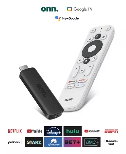 TV Stick ONN 4K UHD con Google TV y Control por Voz - Imagen 3