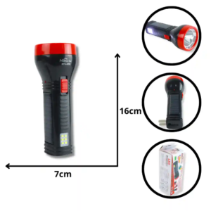 Linterna Nanotec NT-L3202 LED de Alta Potencia – Recargable, Portátil y Ideal para Emergencias y Outdoor
