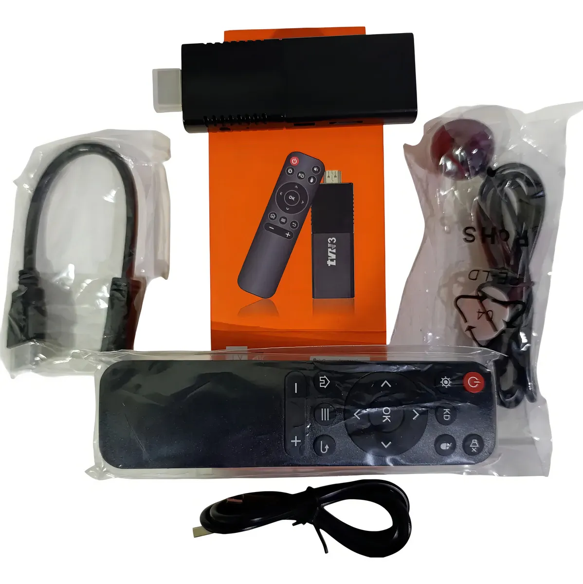 TV Stick R3 4K Ultra HD – Dispositivo Smart TV con WiFi y Control Remoto - Imagen 5