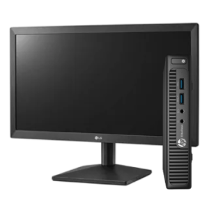 Computador Usado Remanufacturado AMD PRO A10 8GB RAM HDD 500GB + Monitor 20”